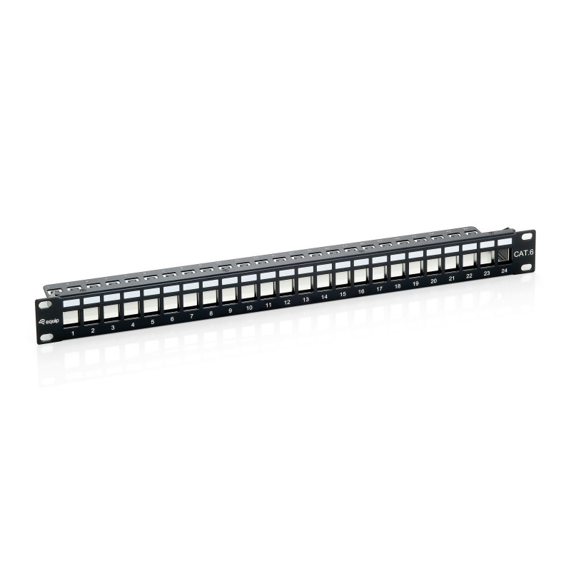 Equip PatchPanel Cat.6 24 Port equip Equip PatchPanel Cat.6 24 Port equip