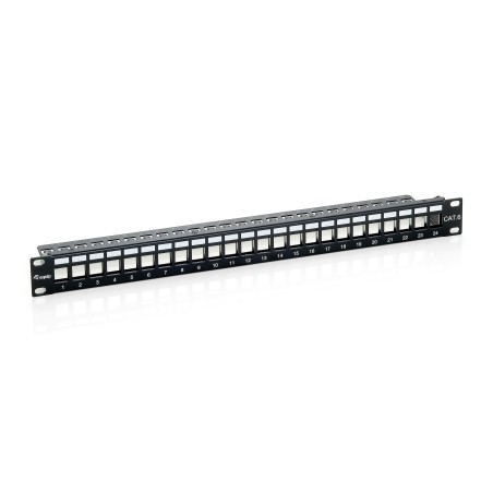 Køb Equip PatchPanel Cat6 24 Port - Optimer Din Netværksinstallation! Varenr. 769124