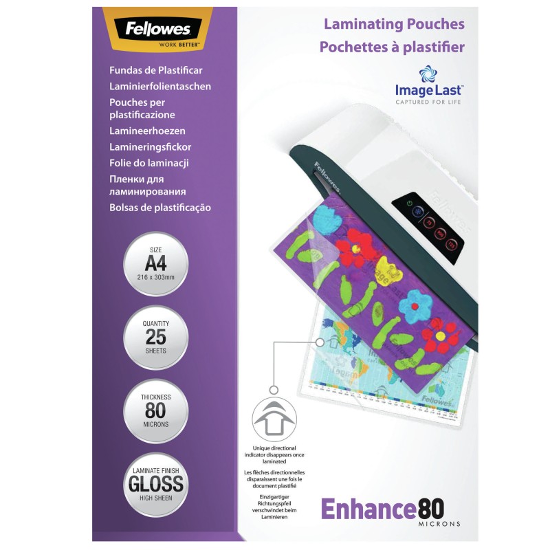 Fellowes Imagelast A4 80 Micron Fellowes Imagelast A4 80 Micron