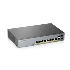 Zyxel GS1350-12HP - 12 Port Managed Switch med Power over Ethernet | Optimal Netværksløsning til Professionelle