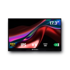 Verbatim PMT-17 Portable Touchscreen - Få enestående bærbarhed og alsidighed med den perfekte touchscreen-løsning!
