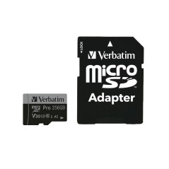 Verbatim MICRO SDXC CARD PRO U3 C10 A2