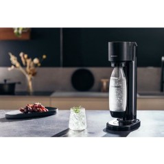 Sodastream GAIA Danskvandsmaskine - Sort | Oplev Friskhed & Bekvemmelighed i Hjemmet! - Varenummer: 7290116742366