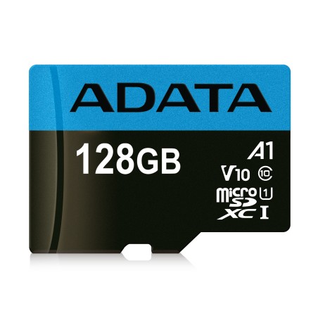 ADATA 128GB UHS-I CL10 A1 V10 - Hurtig, Pålidelig & Effektiv Hukommelse til Dine Enheder!