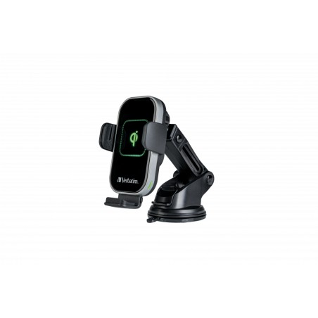 Verbatim FWC-02 Qi Hurtiglader - Trådløs Biloplader med Smart Design og Optimal Kompatibilitet