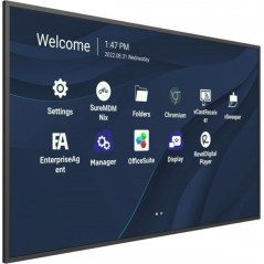 ViewSonic CDE9830 - 98" 4K UHD LED Skærm til Professionel Brug - Imponerende Klarhed og Farver!