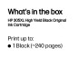 HP 305Xl High Yield Black