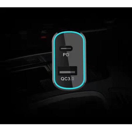 CoreParts USB-C Car Charger for Laptop,