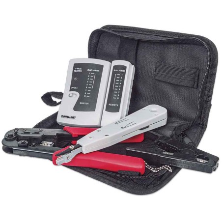 Intellinet 4-Piece Network Tool Kit - Professionelt værktøj sæt til netværk, kvalitet og effektivitet!