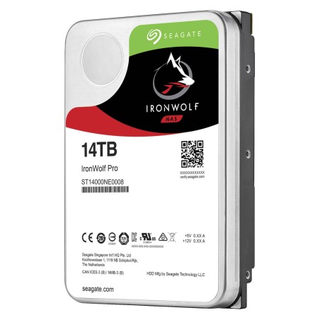 Seagate 14TB 3.5" SATA III - Pålidelig og Hurtig Lagringsløsning til Dit Dataeventyr!