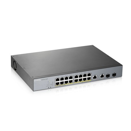 Zyxel GS1350-18HP - 18 Port Managed Switch med PoE - Effektivitet og Pålidelighed til Dit Netværk