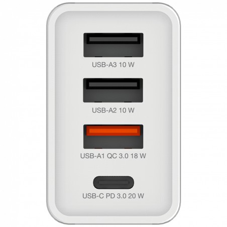 Verbatim USB Wall Charger 30W, White