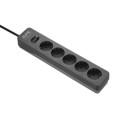 APC Surge Protector Black 5 AC - Optimal Beskyttelse til Dine Elektronikprodukter!