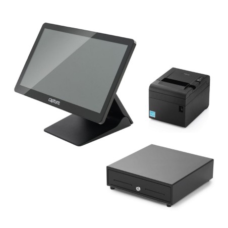 Capture POS in a Box - Manta J6412 | Effektiv, Brugervenlig og Komplet POS-løsning - Varenr. CA-PIB-302