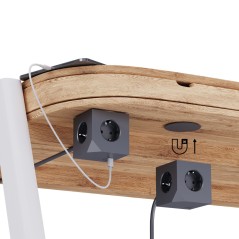 Køb MicroConnect Power Cube 3 Schuko outlets - Fleksibel strømfordeling med varenr. MC-CUBE015USBMAGNETIC!