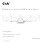 Club3D CSV-1385 4-Port HDMI Splitter 4K 120Hz Club3D CSV-1385 4-Port HDMI Splitter 4K 120Hz