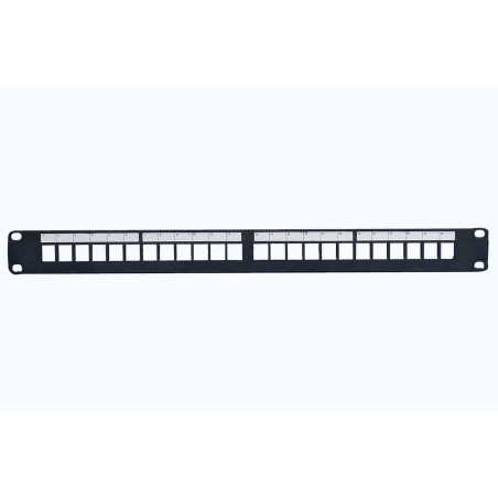 Lanview 24-port STP Cat6 + Cat6a - Optimal Netværksløsning med Høj Ydelse | Varenr. LVN127603