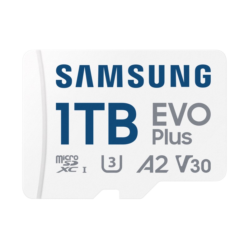Samsung EVO Plus MB-MC1T0SA microSDXC UHS-I Memory Card 1TB 160MB/s Samsung EVO Plus MB-MC1T0SA microSDXC UHS-I Memory Card 1TB 160MB/s