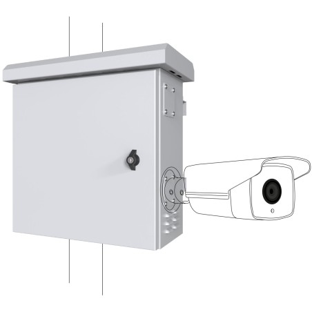 Lanview Mini Classic Pole Mounted - Kompakt og Effektiv Overvågningsløsning RCCTV006