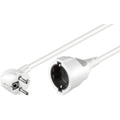 MicroConnect Schuko power extension M-F 2m