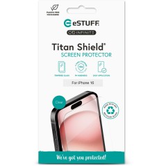 eSTUFF INFINITE iPhone 16 Skærm - Ultimativ Beskyttelse og Klarhed | ES501420