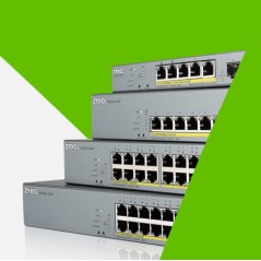 Zyxel GS1350-26HP - 26 Port Managed Switch med PoE - Effektiv Netværksløsning til Professionelle Miljøer