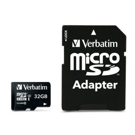 Verbatim 32 GB PRO microSDHC U3 - Hurtig og Pålidelig Hukommelseskort til Dine Behov | Varenummer: 47041