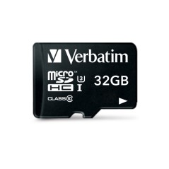 Verbatim 32 GB PRO microSDHC U3