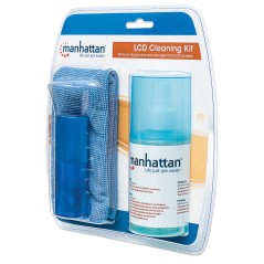 Manhattan LCD Cleaning Kit - Effektiv Rengøring til Skærme og Elektronik | Varenummer: 421027