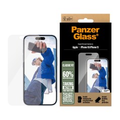 PanzerGlass Screen Protector Apple iPhone 16 6.1 | Classic Fit