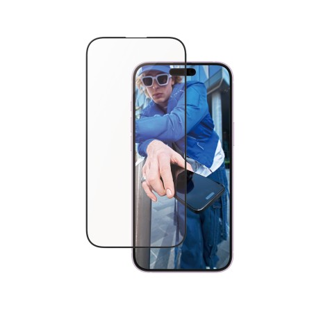PanzerGlass Aluminium Ramme Skærmbeskytter til Apple iPhone 16 Plus & 15 Plus - Optimal Beskyttelse og Stil!