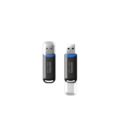 ADATA 32GB USB 2.0 Black C906 - Hurtig, pålidelig og kompakt opbevaring til alle behov!
