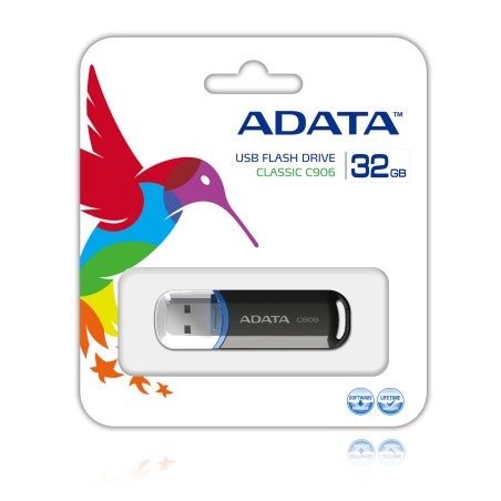 ADATA 32GB USB 2.0 Black C906