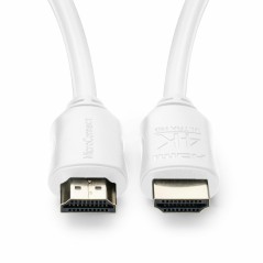 MicroConnect HDMI-kabel 4K 10m - Høj kvalitet, blændende hvid, MC-HDM191910V2.0WHT