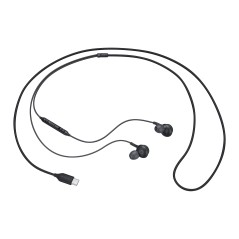 Samsung EO-IC100 Kablet Øreproptelefoner i Sort - Kvalitetslyd og Komfort til Hverdagen - Varenr. 8806090270123