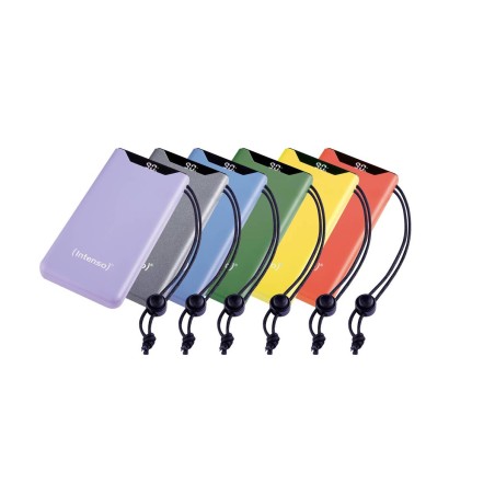 Intenso Powerbank F10000 - 10000mAh Grå | Effektiv og Stilig Strøm til Dine Enheder!