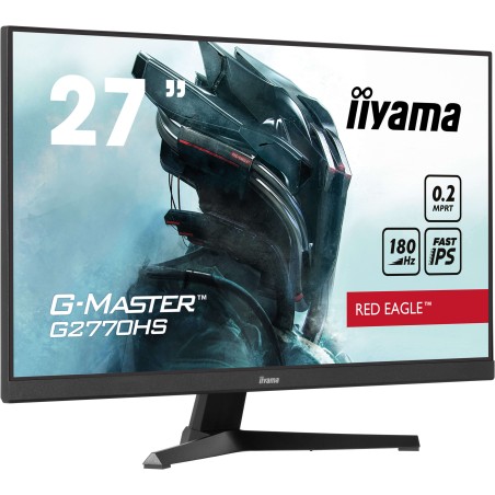 iiyama G-MASTER G2770HS-B1 - 27" Gaming Monitor med Lynhurtig Respons og Fantastisk Billedkvalitet - Optimal til Gamere!