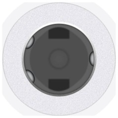 Apple USB-C til hovedtelefon jackstikadapter Hvid
