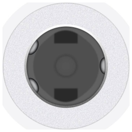Apple USB-C til hovedtelefon jackstikadapter Hvid
