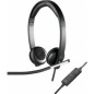 Logitech USB Headset Stereo H650e Kablet Høretelefoner Sort Logitech USB Headset Stereo H650e Kablet Høretelefoner Sort