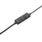 Logitech USB Headset Stereo H650e Kablet Høretelefoner Sort Logitech USB Headset Stereo H650e Kablet Høretelefoner Sort