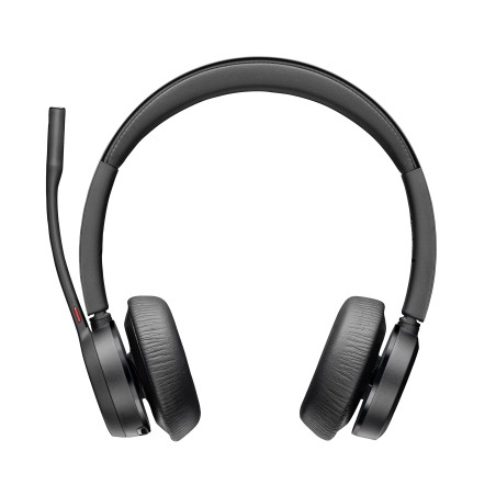 Poly Voyager 4320-M Trådløs Headset - Komfortabelt og Professionelt Sort Design