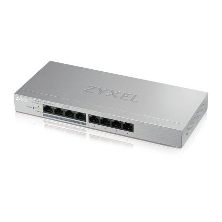 Zyxel GS1200-8HP v2 Switch - 8-porte Gigabit PoE+ | Effektiv netværksløsning til din virksomhed!