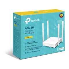 TP-Link Archer C24 Trådløs Router - Hurtig, Stabil & Effektiv Internetløsning – Varenummer: 6935364089474