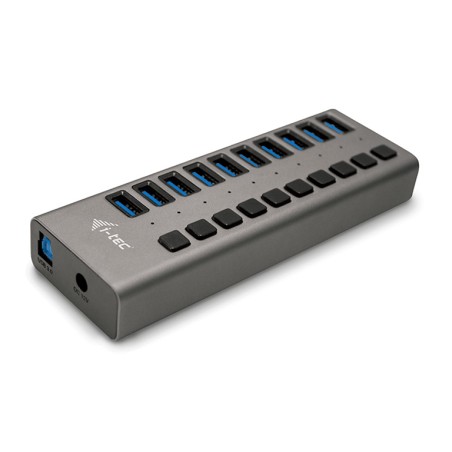 i-tec USB 3.0 Charging Hub 10 Port - Effektiv opladning til alle dine enheder!