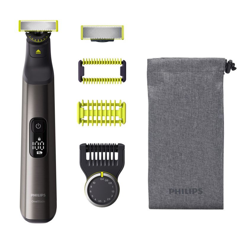 Philips Krombelagt Trimmer QP6551 Face + Body Philips Krombelagt Trimmer QP6551 Face + Body