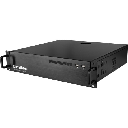 Kraftfuld Ernitec Cygnus 64 CH NVR 2U 8 HDD - Pålidelig Overvågning | Varenr. 0070-10406