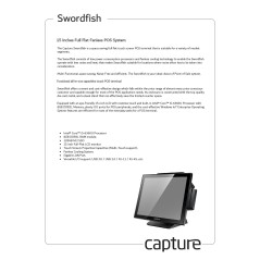 Capture Swordfish i5 POS System