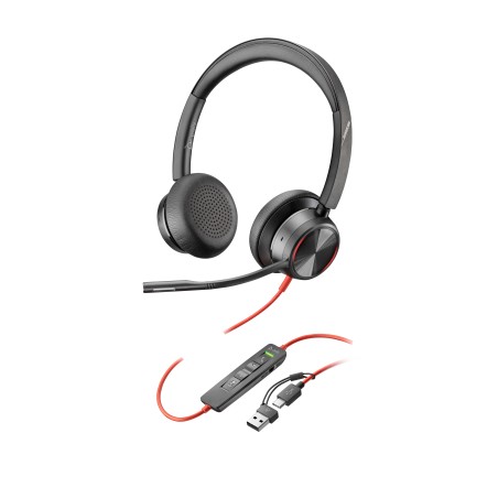 HP Blackwire 8225 Stereo USB-C – Overlegen lydkvalitet og komfortabelt design | Varenr. 8X223AA