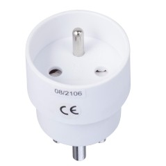 MicroConnect Power Adapter Schuko to DK - Pålidelig og Kompakt Adapter GRUPADK